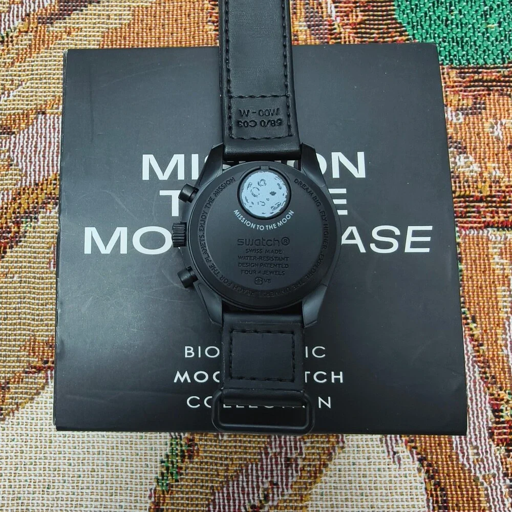 Swatch X Omega Mission To The Moonphase - New Moon Watch